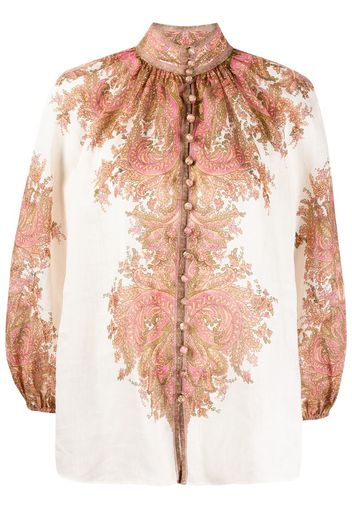 Brighton paisley print blouse