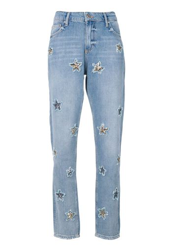 Zoe Karssen embellished stars jeans - Blue