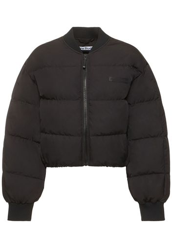 Odeya Matte Tech Bomber Down Jacket