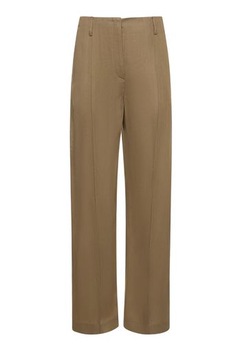 Pitmel Tailored Mid Waist Wide Pants