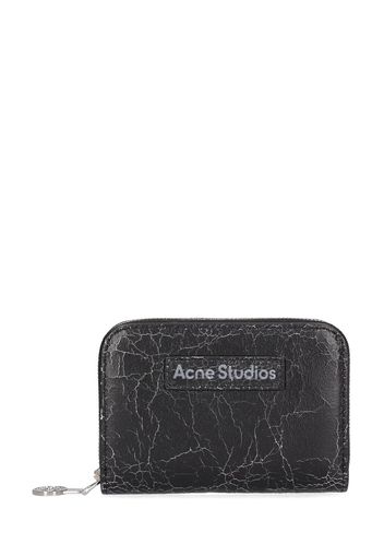 Acite Leather Zip Around Wallet