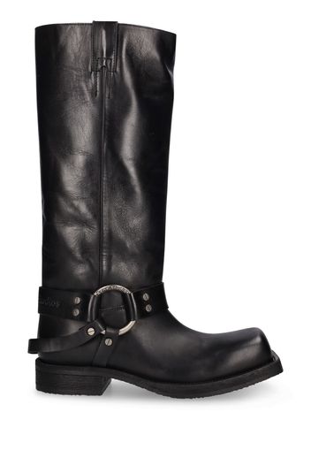 35mm Balius Leather Tall Boots