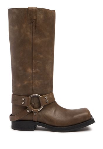 40mm Balius Leather Tall Boots