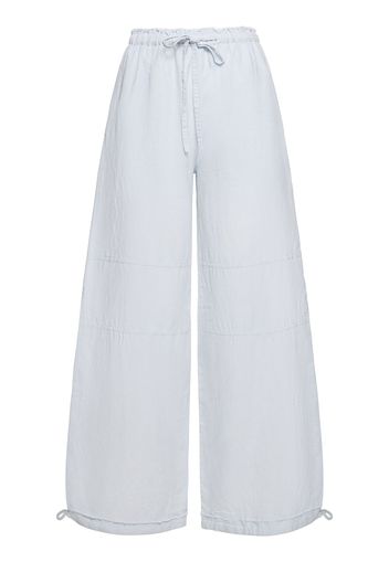 Cotton & Linen Wide Pants