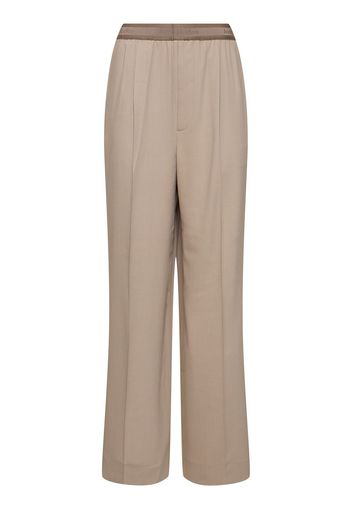 Parika Fluid Wool Blend Suiting Pants