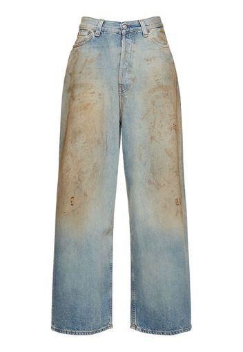 Penicillin Low Rise Denim Wide Jeans