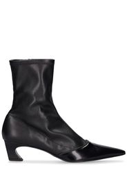 45mm Leather Ankle Boots