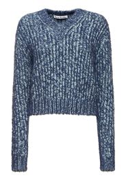 Chunky Mélange Knit Sweater