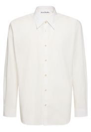 Salo Long Sleeve Cotton Poplin Shirt