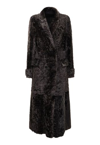 Reversible Faux Fur & Faux Leather Coat