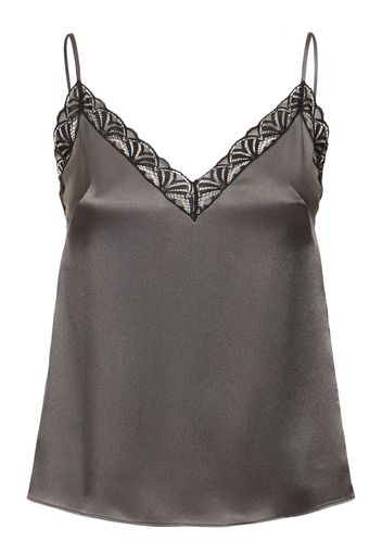 Satin & Lace Camisole Top