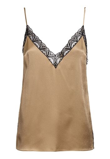 Satin & Lace Camisole Top