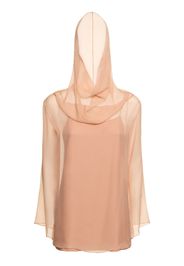 Draped Chiffon Shirt