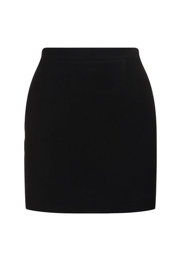 Wool Mini Skirt