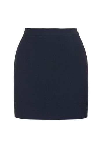 Wool Mini Skirt