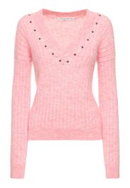 Mohair Blend Knit Sweater