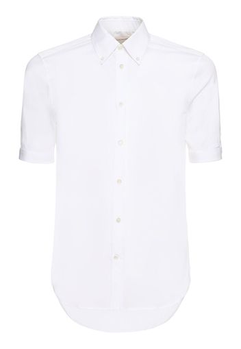 Cotton Blend S/s Shirt