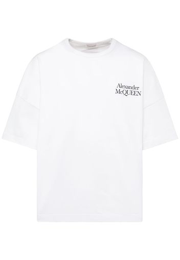 Logo Printed Cotton T-shirt