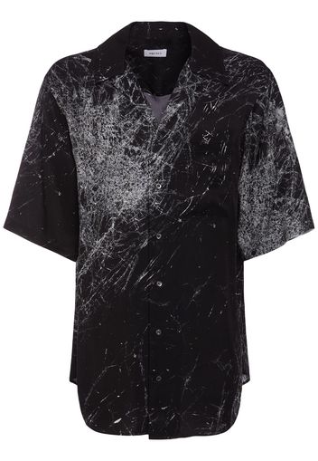 Smashed Screenprinted Viscose Shirt