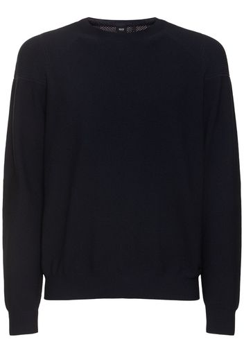 Fosop Crewneck Knit Sweater