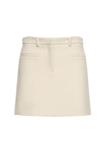 Zola Wool Blend Mini Skirt