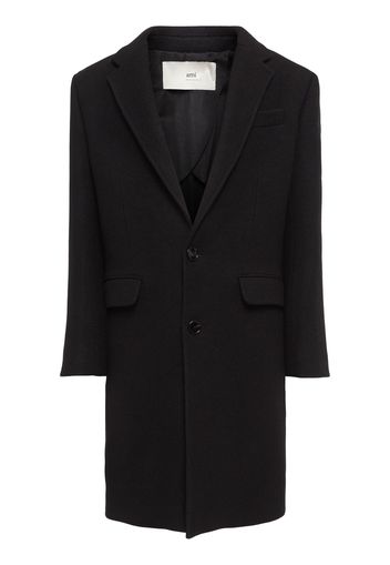 Single Breasted Wool Coat