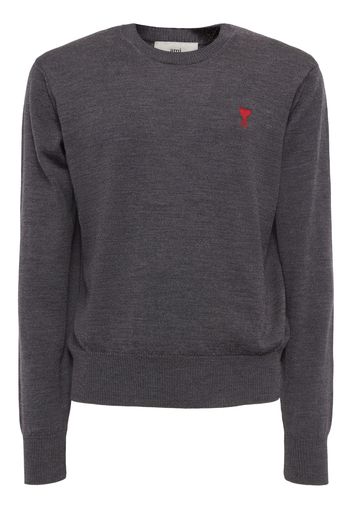 Red Adc Wool Sweater