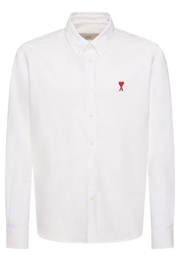 Oxford Cotton Logo Shirt