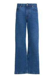 High Rise Cotton Wide Jeans