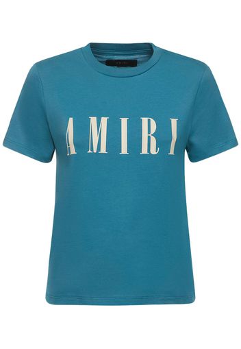 Logo Printed Cotton Jersey T-shirt