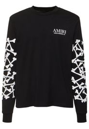 Bones Stacked Cotton Long Sleeve T-shirt