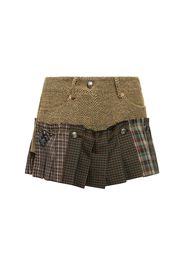 Diana Twill Micro Detachable Skort