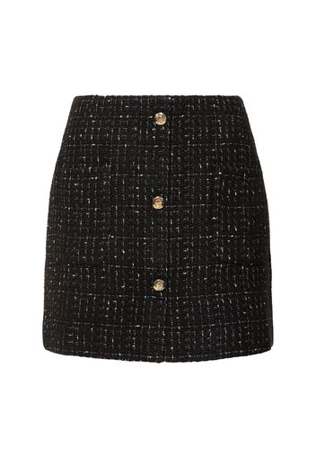 Mateo Tweed Mini Skirt