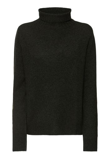 Wool Knit Turtleneck Sweater