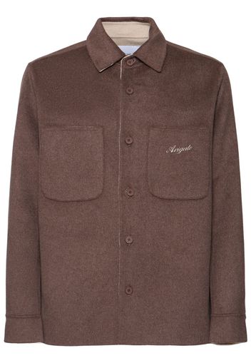 Index Wool Blend Overshirt