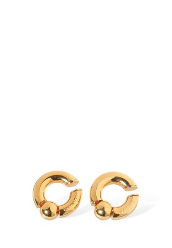 Mega Brass Earrings