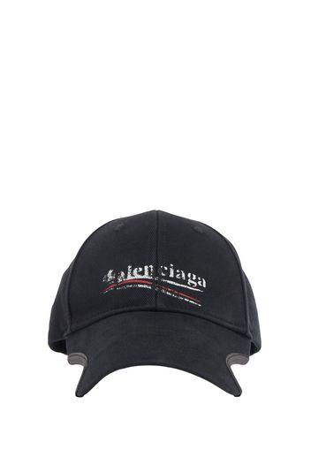 Political Cotton Drill Cap