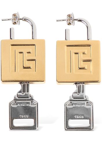 Lock & Key Earrings