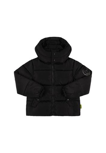 Hooded Poly Puffer Jacket