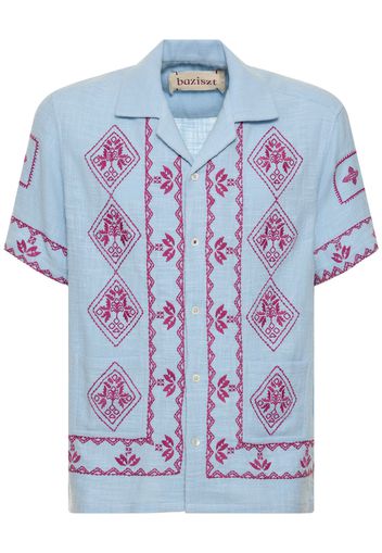 Embroidered Cotton Shirt