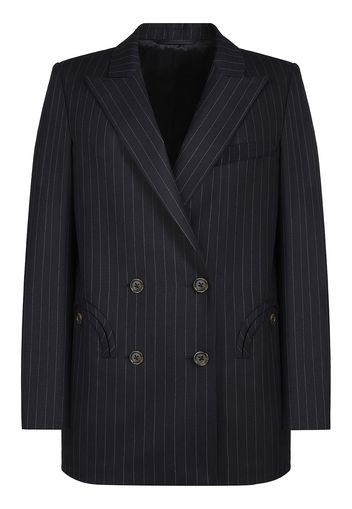 J Class Everyday Pinstriped Wool Blazer