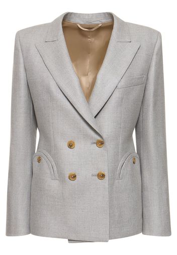 Alithia Stone Charmer Silk & Wool Blazer