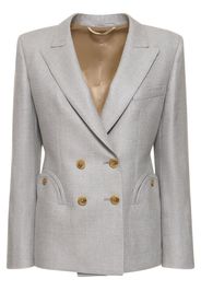 Alithia Stone Charmer Silk & Wool Blazer