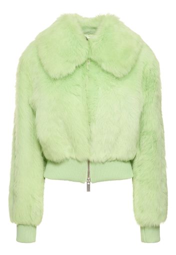 Shearling Bomber Jacket