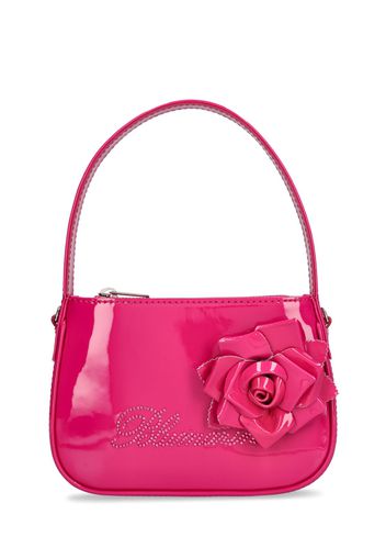 Patent Leather Top Handle Bag