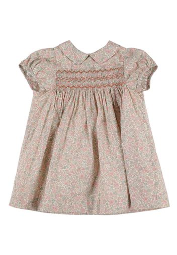 Joyeuse Smocked Cotton Dress