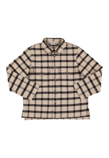 Checked Long Shirt