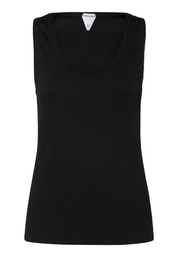 Stretch Cotton Tank Top