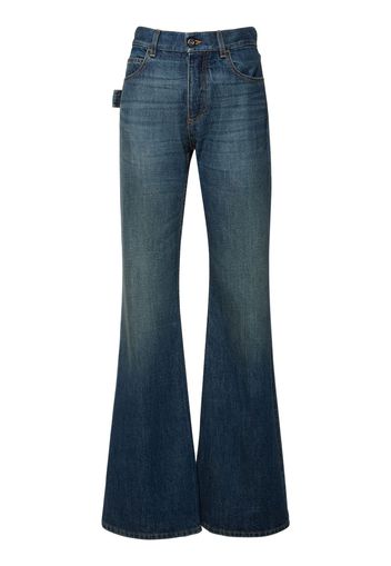 Flared Denim Jeans