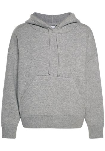 Relaxed Fit Cashmere Blend Hoodie